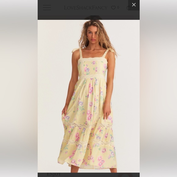 LoveShackFancy Ayala Dress - Picture 2 of 3